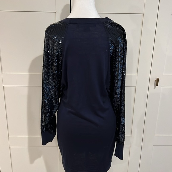 French Connection Starlight Knit sparkle dress - Picture 4 of 7